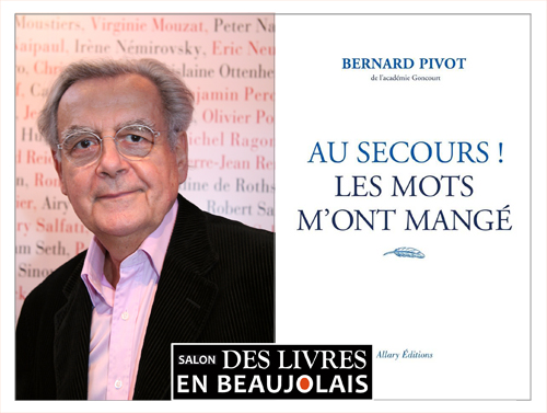 Bernard Pivot Parrain du 3e salon Des Livres en Beaujolais