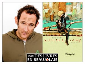Benjamin Flao  invité du 3e salon Des Livres en Beaujolais