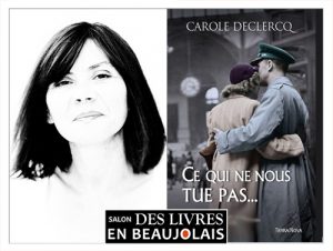 Carole Deslercq invitée du 3e salon Des Livres en Beaujolais