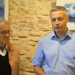 Marc Pabois et Michel Romanet-Chancrin, maire d'Arnas