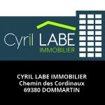 Cyril Labe Immobilier Partenaire salon Des Livres en Beaujolais