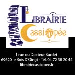 La librairie Cassiopée - Partenaire salon Des Livres en Beaujolais