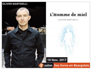 Olivier Martinelli invité du 4e salon Des Livres en Beaujolais