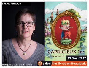 Sylvie Arnoux invitée du 4e salon Des Livres en Beaujolais