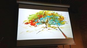 Benjamin Flao aux pinceaux - "L'homme qui plantait des arbres"