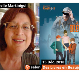 Danielle Martinigol invitée d’honneur du 5e salon Des Livres en Beaujolais