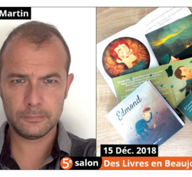 Éric Martin invité d’honneur du 5e salon Des Livres en Beaujolais