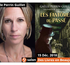 Gaëlle Perrin Guillet invitée d’honneur 5e salon Des Livres en Beaujolais