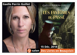 Gaëlle Perrin Guillet invitée d’honneur 5e salon Des Livres en Beaujolais