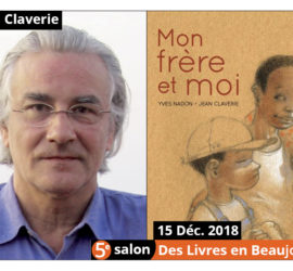 Jean Claverie invité d’honneur du 5e salon Des Livres en Beaujolais 2018