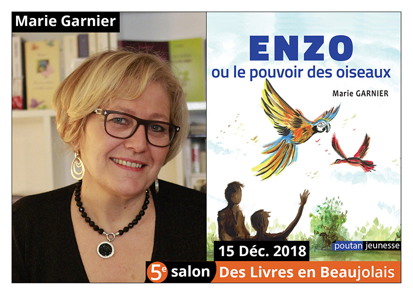 Marie Garnier invitée d’honneur du 5e salon Des Livres en Beaujolais