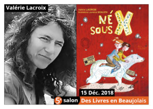 Valérie Lacroix invitée d’honneur du 5e salon Des Livres en Beaujolais