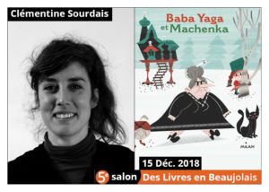 Clémentine Sourdais invitée d’honneur du 5e salon Des Livres en Beaujolais