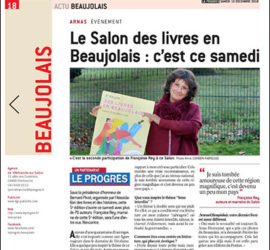 Des Livres en Beaujolais - Rencontre avec Françoise Rey - Le Progrès