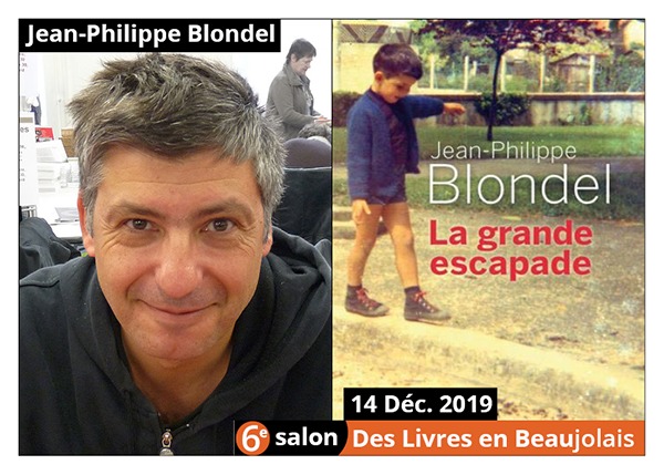 Jean-Philippe Blondel - 6e Salon des Llivres en Beaujolais 20199