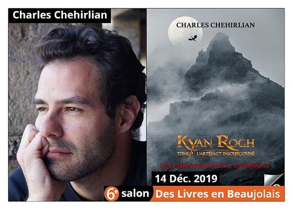Charles Chehirlian - 6e Salon des Livres en Beaujolais 2019