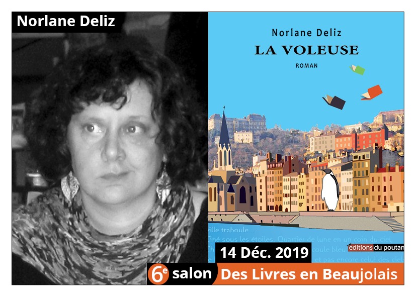 Norlane Deliz  - 6e Salon des Livres en Beaujolais 2019