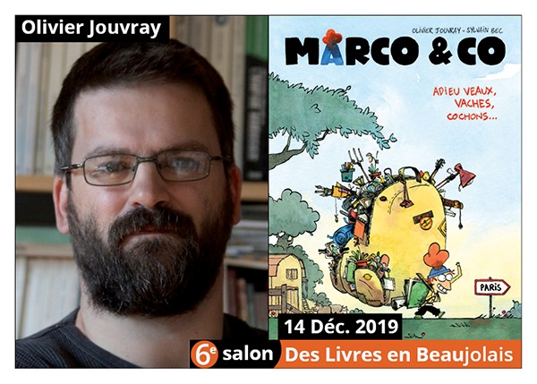 Olivier Jouvray - 6e Salon des Livres en Beaujolais 2019