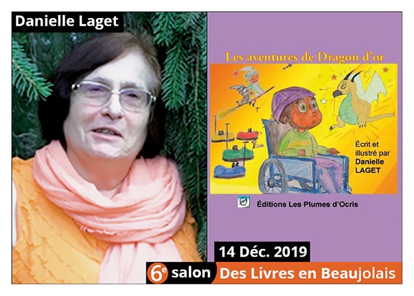 Danielle Laget - 6e Salon des Livres en Beaujolais 2019