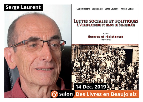 Serge Laurent - 6e Salon des Livres en Beaujolais 2019