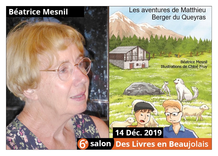 Béatrice Mesnil  - 6e Salon des Livres en Beaujolais 2019