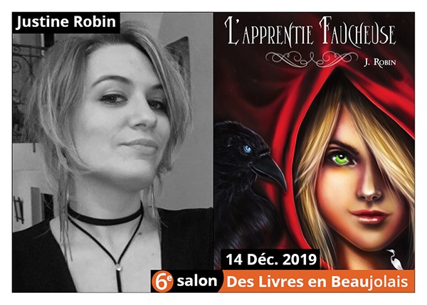 Justine Robin - 6e Salon des Livres en Beaujolais 2019