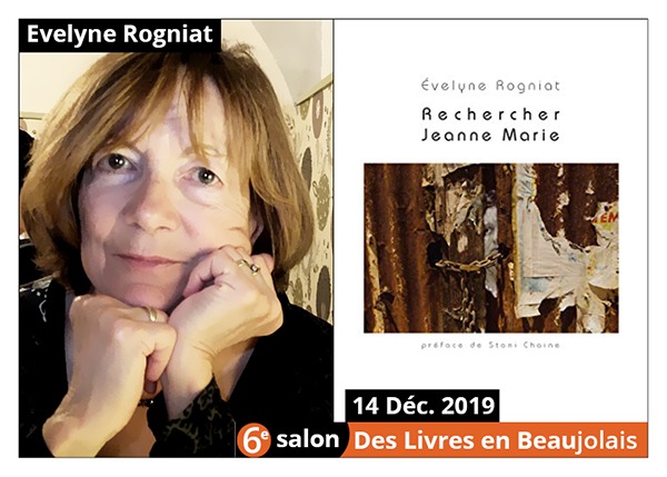 Evelyne Rogniat - 6e Salon des Livres en Beaujolais 2019