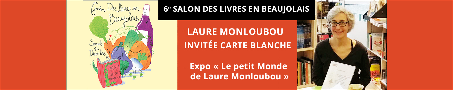 Laure monloubou 6e salon des livres en beaujolais 2019