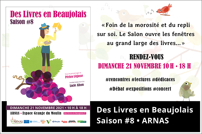 Salon des livres en beaujolais saison #8 le programme