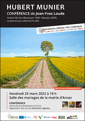Vendredi 25 mars Conférence de Jean-Yves Loude "Hubert Munier