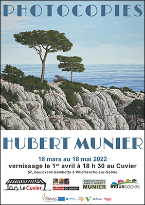 Vendredi 1er avril Vernissage de l’exposition Photocopies d’Hubert Munier.